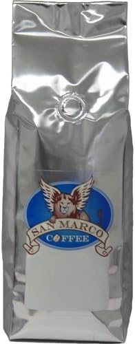 San Marco Coffee Flavored Ground Coffee, Raspberry Cream, 1 Pound