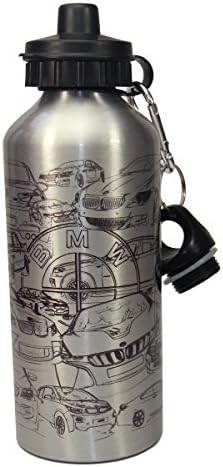 BMW water bottle. BMW Mug. BMW Travel Mug. Aluminum water bottle. Aluminum Mug(Polished aluminum)