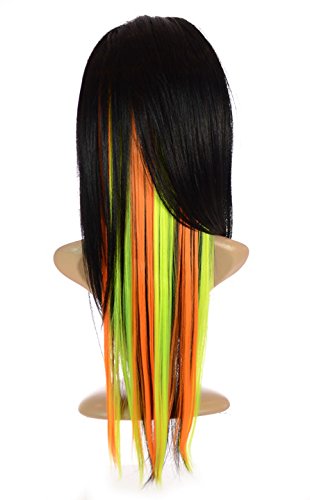 Amazon Com Hair Flash Clip In Hair Extensions Six Clips