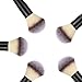 Toraway Makeup Brush Foundation Powder Blush Cosmetic Brush Black