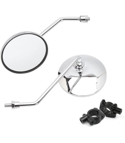 Amazon.com: Emgo Unbiversal Rectangular Mirror - Live to Ride
