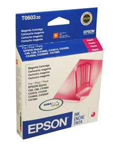 Epson Ink, T060320, Magenta, 400 pg yield [Non - Retail Packaged]