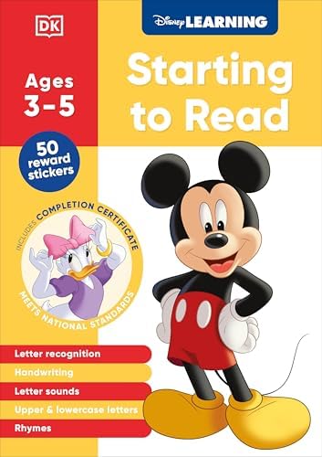 Disney Learning Get Ready for Math (Ages 3-5): Preschool Beginner