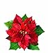 EuroQuest Imports Poinsettia Parchment Leaves, Set of 20