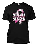 Pink Ribbon For My Sister - Breast Cancer Awareness Men's T-shirt