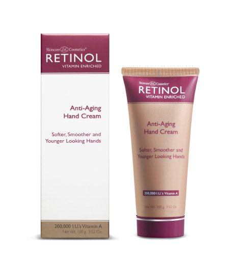 Skincare LdeL Cosmetics Retinol Hand Cream, 3.52-Ounce Tube