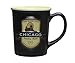 Americaware Chicago Emblem 18oz Ceramic Coffee Tea Mug Cup 5 Inches Long By 4.75 Inches Tall By 4 Inches in Diameter.