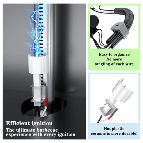 GRISUN 69851 Igniter Kit Replacement for Weber Spirit 220/320/330