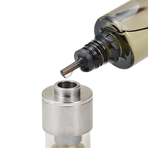 25pcs Wide Tip opening 30ML Empty Transparent Black PET liquid Dropper Bottles funnel squeezable Eye Liquid Container Pressure Rotary dropper bottles liquid dispensor (25X 30ml PET bottle)