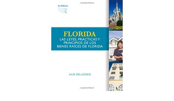 Florida Real Estate Principles Practices And License Laws Spanish Translation Irlander Sam 9780324538830 Amazon Com Books