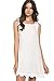Shopglamla Curved Hem Sleeveless or Short Sleeves Shift Dress