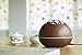 LUOYIMAN Humidifiers 300ml Cool Mist Humidifier Ultrasonic Aroma Essential Diffuser Automatic Shut-off with Variable Night Lights (Deep wooden color)