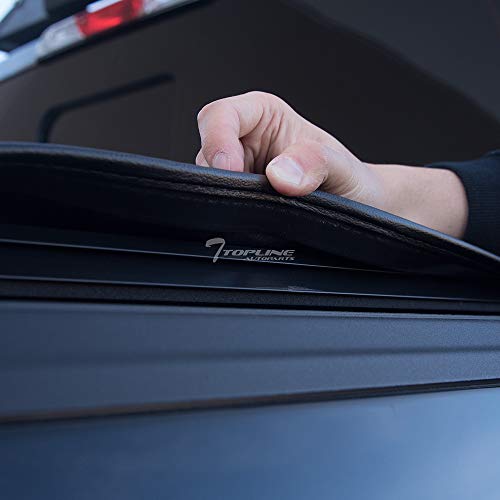 Topline Autopart Lock Roll Up Soft Vinyl Truck Bed Tonneau Cover For 83-11 Ford Ranger / 94-10 Mazda B-Series B2300 / B2500 / B3000 / B4000 6 Feet (72") Short Bed
