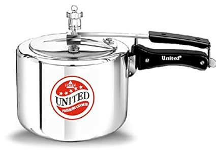 United Aluminium Pressure Cooker 2 L, Silver