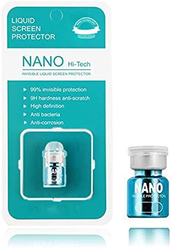 Nano Liquid Screen Protector, DariusQ HD Liquid Glass for All Smartphones, Tablets, Watches, Cameras, for iPhone 7/7 Plus/8/11/11 pro/11 pro max,Galaxy Note 8/9/10/10 Plus