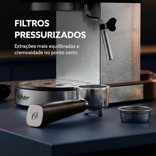 OSTER - Cafeteira Espresso Oster Ocaf950 220v Prateado 220v