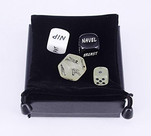 First@select 4 SET Funny Dice Love Couple Dice Toy for Bachelor Party