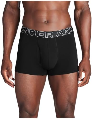 Pack de 3 Bóxers de Algodón Performance para Hombre, Largo de Pierna de 8 cm – Transpirable, Absorbe la Humedad, Tacto Suave, Comodidad Todo el Día