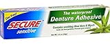 SECURE Denture Adhesive, Sensitive, 1.4 Ounce