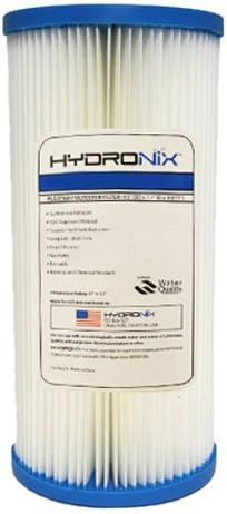 Commercial Water Distributing HYDRONIX-SPC-45-1001 9.88 in. Pleated Water Filter, 1 Micron