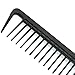 Cyrus Professional Hair Comb,Black Anti-Static Not Easy To Break Fine&Wide Tooth Comb Suitable For All Kinds Of Hair Both Men&Women