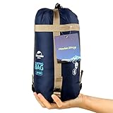 Naturehike Portable Outdoor Traveling Sleeping Bag, Hiking Envelope Sleeping Bag, Multifunctional Camping Sleeping Bag for Spring, Summer, Autumn