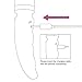 Electric Vibrator Magic Wand Massager – Double Use G Spot Sex Toy Stimulator Neck Massager with Dual Vibrations (Head and Tail) 17 Vibration Patterns – Lyps Massage Wand (black)