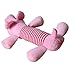 Smosee Pet Puppy Dog Chew Squeaker Squeaky Plush Sound Pig Elephant Duck Ball Toy (Pink)