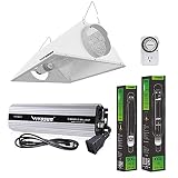 VIVOSUN Hydroponic 1000 Watt HPS MH Grow Light Air Cooled Reflector Kit - Easy to Set up, High Stability & Compatibility (Enhanced Version)