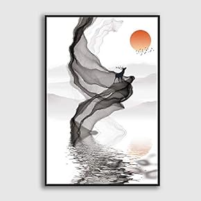 SIGNFORD Framed Canvas Home Artwork Decoration Abstract Colorful...