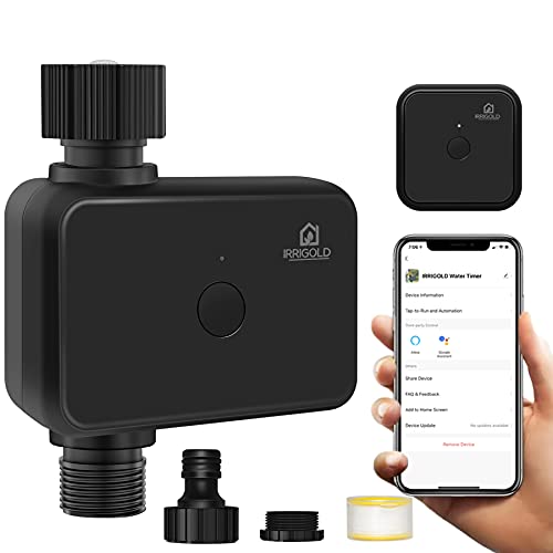 IRRIGOLD WiFi Water Timer, Smart Sprinkler Timer Works with Alexa and