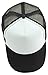 2 Packs ImpecGear Youth Cap Kid's Baseball Caps Trucker Hats Summer Mesh Cap (2 FOR Price of 1) (Black/White)