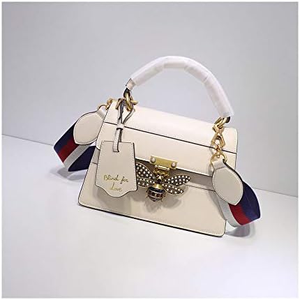 double G 476541 Queen Margaret small top handle bag Bag for Womens Handbag Designer Fashion Single Shoulder Bags -leather white