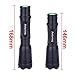 SecurityIng High Power 600 Lumens Zoomable LED Flashlight 5 Modes Focus Adjustable Torch for Hiking, Camping, Traveling and Home Using (18650 or AAA Battery Not Included)