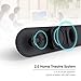 Sound bar, BYL Soundbar TV Sound bar Wired and Wireless Bluetooth Audio Speakers(28 Inches, 4 Drivers, Optical Cable Included, Remote with Learning Function, Bass Adjustable) (Renewed)thumb 1