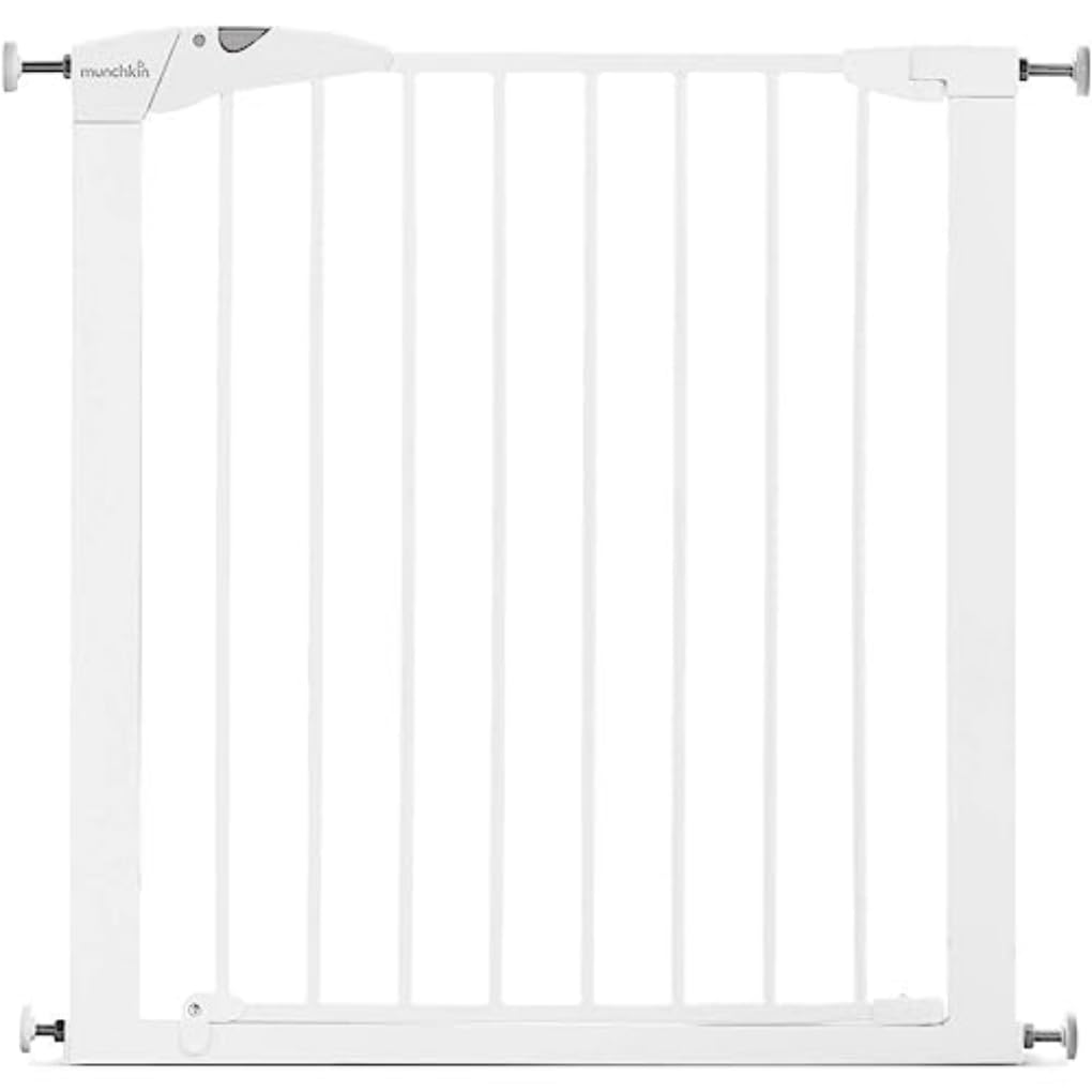 Munchkin Maxi-Secure Pressure Fit Safety Gate with 7 cm and 28 cm Extension (For Openings from 110 cm to 117 cm)