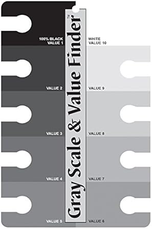 Color Wheel 3505 Gray Scale and Value Finder: Amazon.co.uk: Business ...