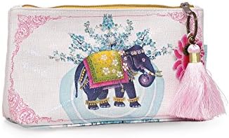 Papaya Art Tassel Pouch, Little Elephant, One size