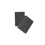 Cleaning Sponge & Scouring Pads with Carborundum - Black Caspian Stone - Best Eraser Sponges for Scrubbing Kitchen, Bathroom, Pots, Pans, Sinks - Just Add Water No Detergent Needed (4)