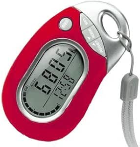 Pedusa Pe 771 Tri Axis Multi Function Pocket Pedometer Red With Holster Belt Clip Sport Pedometers Sports Outdoors Pedusa Pe 771 Tri Axis Multi Function Pocket Pedometer Red With Holster Belt Clip Sport Pedometers Sports Outdoors