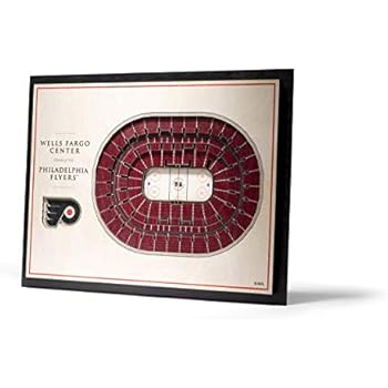 NHL Philadelphia Flyers 5-Layer Stadiumviews 3D Wall Art