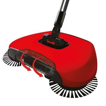 TryoKart Sweeper 360 Degree Rotation Hand Push Sweeper Easy to Clean Color May Very