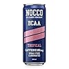 NOCCO Energiedrank | BCAA, 180 mg cafeïne suikervrije dranken versterkt met aminozuren en vitamines | pre workout…