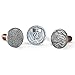 Nordic Ware Holiday Cast Cookie Stamps, Set of 3,Metallic
