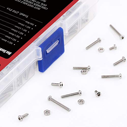 4 Hilitchi+250+Piece+Stainless+Socket+Assortment