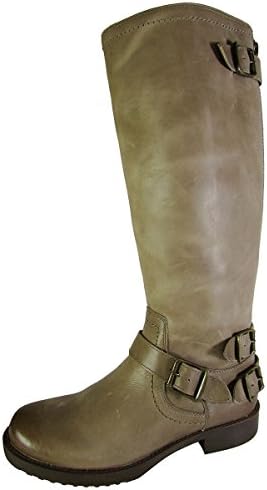 Arturo Chiang Women Ella Leather Riding Boot Shoe, Sahara Sand Maple, US 9