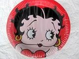 Betty Boop Party Lunch Plates 8ct - 9