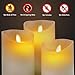 Flameless Candles, Super Long Battery Life Battery Candles C Cell Battery 400 Hours Lighting Set 5