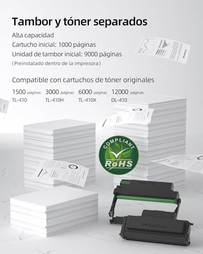PANTUM P3018DW Double-Sided Monochrome WiFi/Ethernet/USB 30PPM Laser Printer
