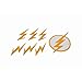 CosplayDiy Men's Suit for The Flash Season 2 Barry Allen Cosplay M